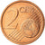 Bundesrepublik Deutschland, 2 Euro Cent, 2003, UNZ, Copper Plated Steel, KM:208