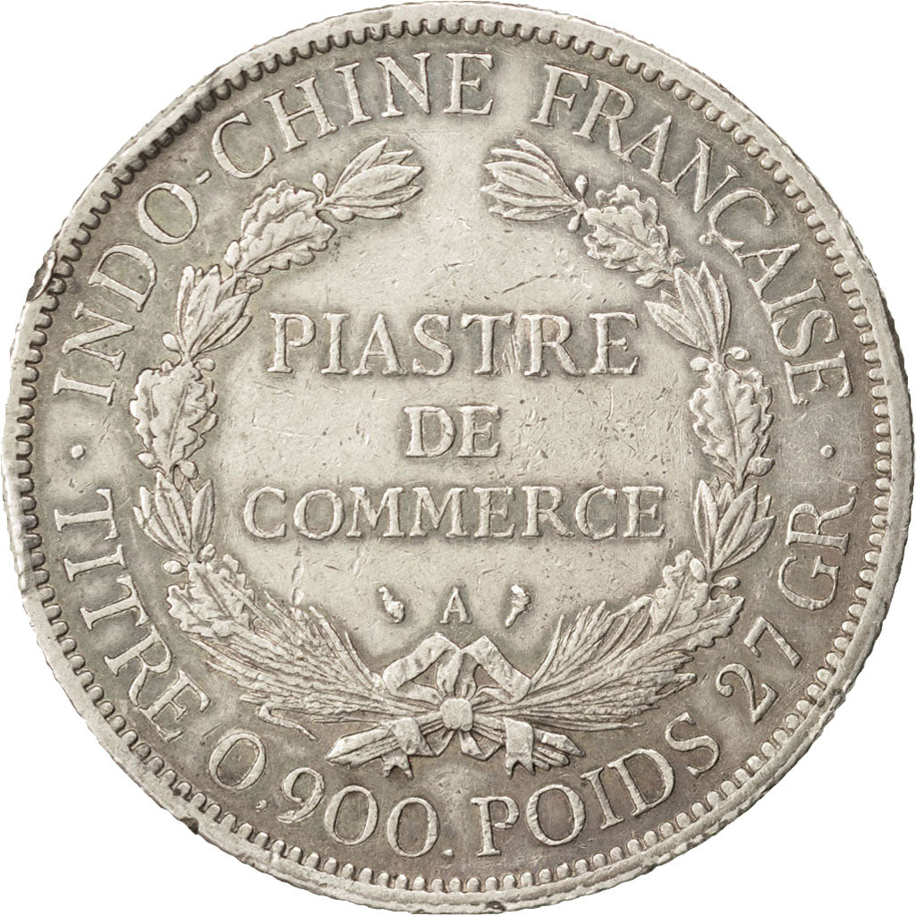 Monnaie, Indochine Française, Piastre, 1900, Paris, TTB, Argent, KM:5a.1