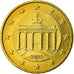 Niemcy - RFN, 10 Euro Cent, 2003, Stuttgart, MS(63), Mosiądz, KM:210