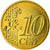 Niemcy - RFN, 10 Euro Cent, 2003, Stuttgart, MS(63), Mosiądz, KM:210