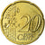 Niemcy - RFN, 20 Euro Cent, 2003, Stuttgart, MS(63), Mosiądz, KM:211