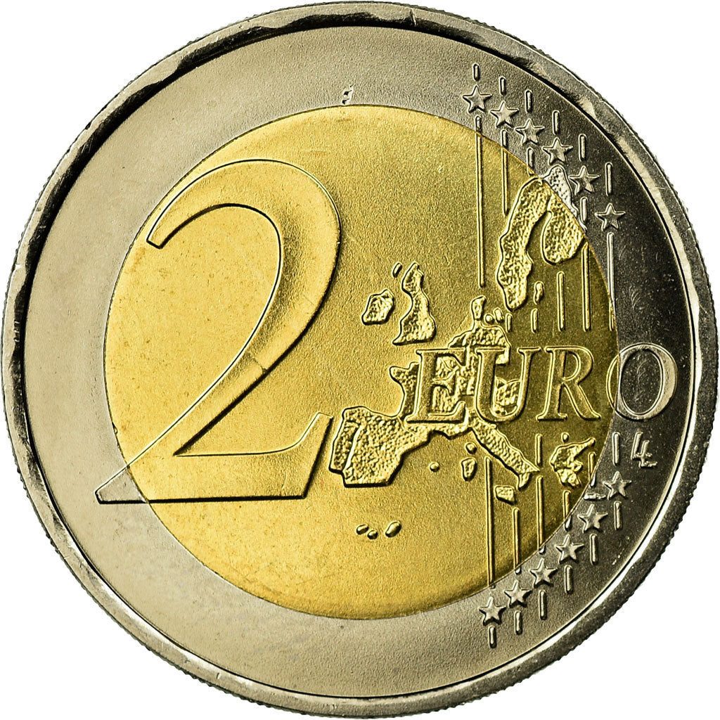 GERMANY - FEDERAL REPUBLIC, 2 Euro, 2003, MS(63), Bi-Metallic, KM:214