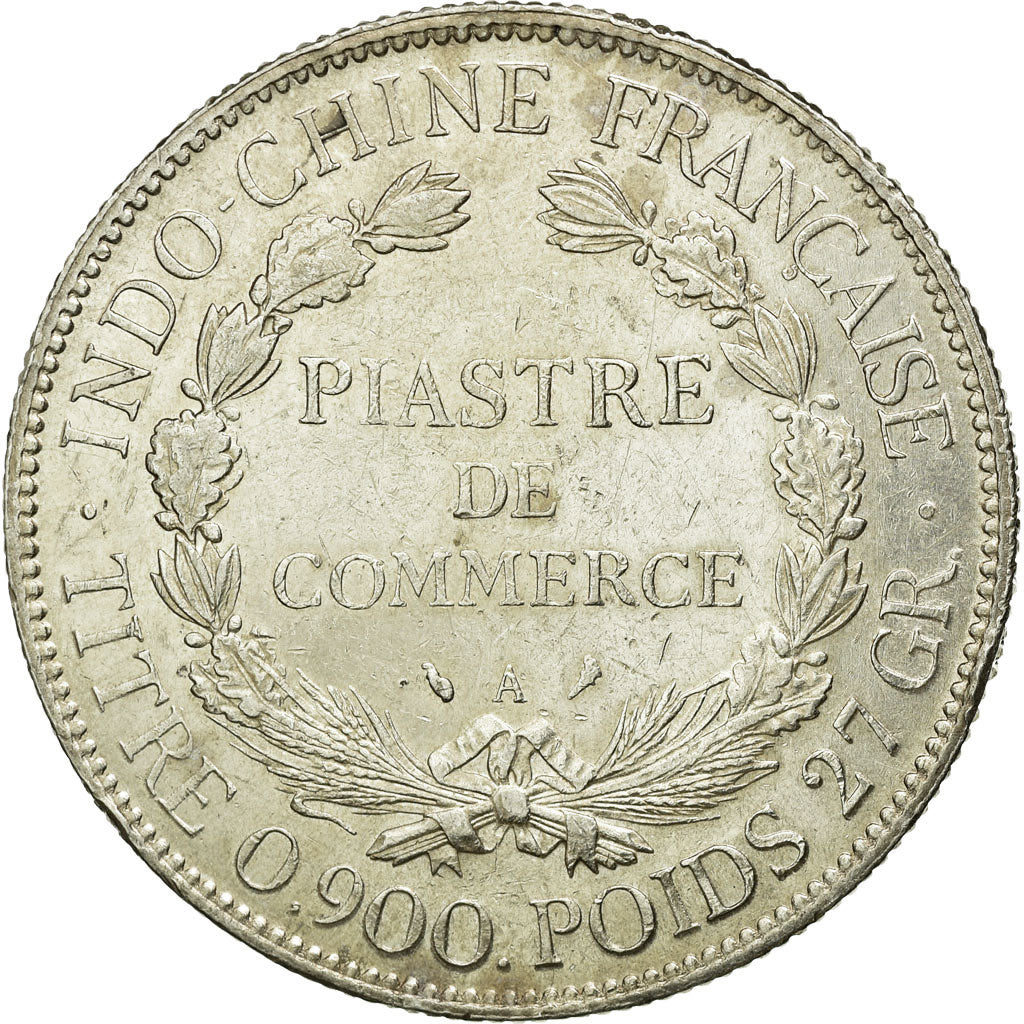 Monnaie, Indochine Française, Piastre, 1925, Paris, TTB+, Argent, KM:5a.1