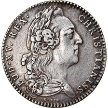 France, Token, Royal, Louis XV, Trésor Royal, History, 1758, Roettiers fils