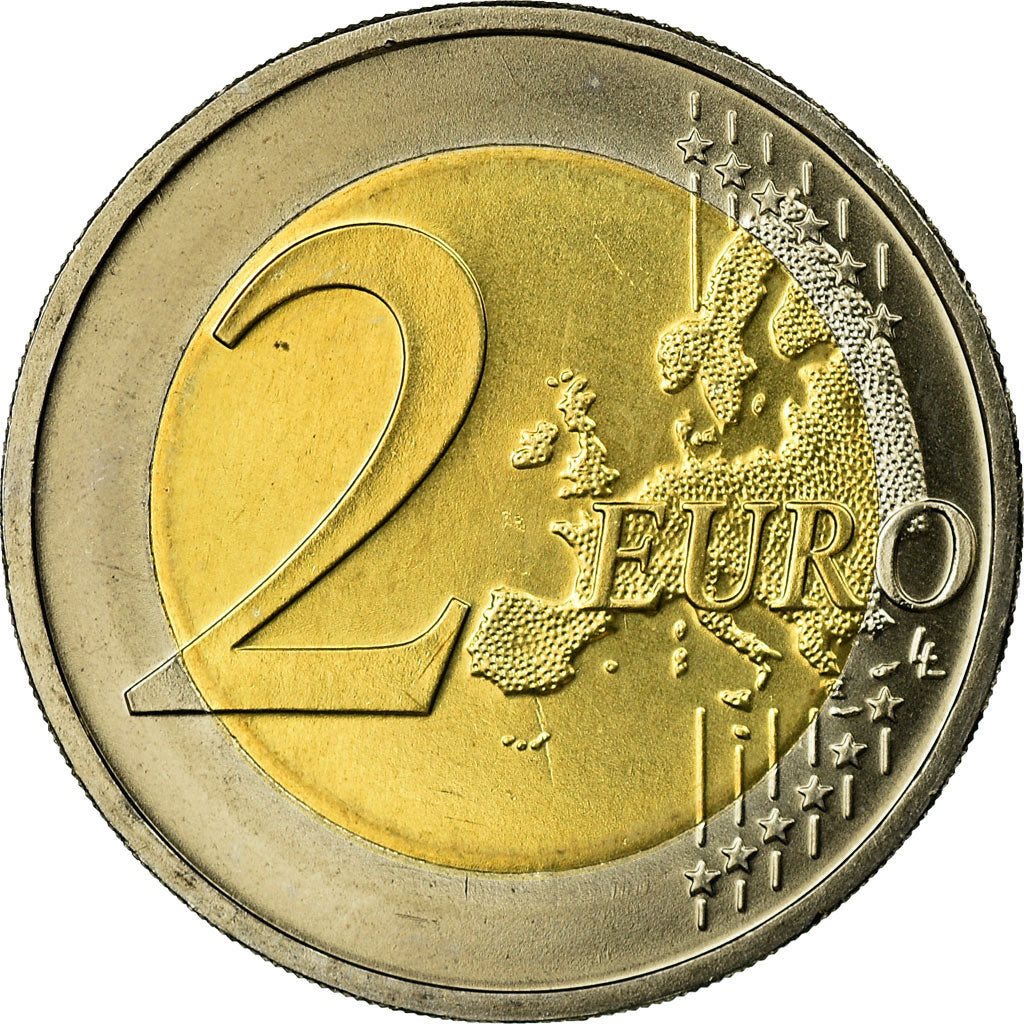GERMANY - FEDERAL REPUBLIC, 2 Euro, Cathédrale d'Hambourg, 2008, MS(63)