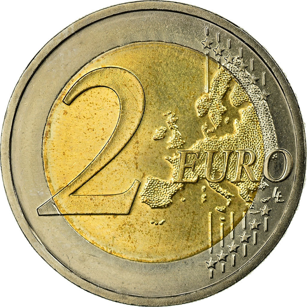 GERMANY - FEDERAL REPUBLIC, 2 Euro, Cathédrale d'Hambourg, 2008, MS(63)