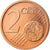 GERMANIA - REPUBBLICA FEDERALE, 2 Euro Cent, 2008, BB, Acciaio placcato rame