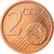 GERMANY - FEDERAL REPUBLIC, 2 Euro Cent, 2008, EF(40-45), Copper Plated Steel