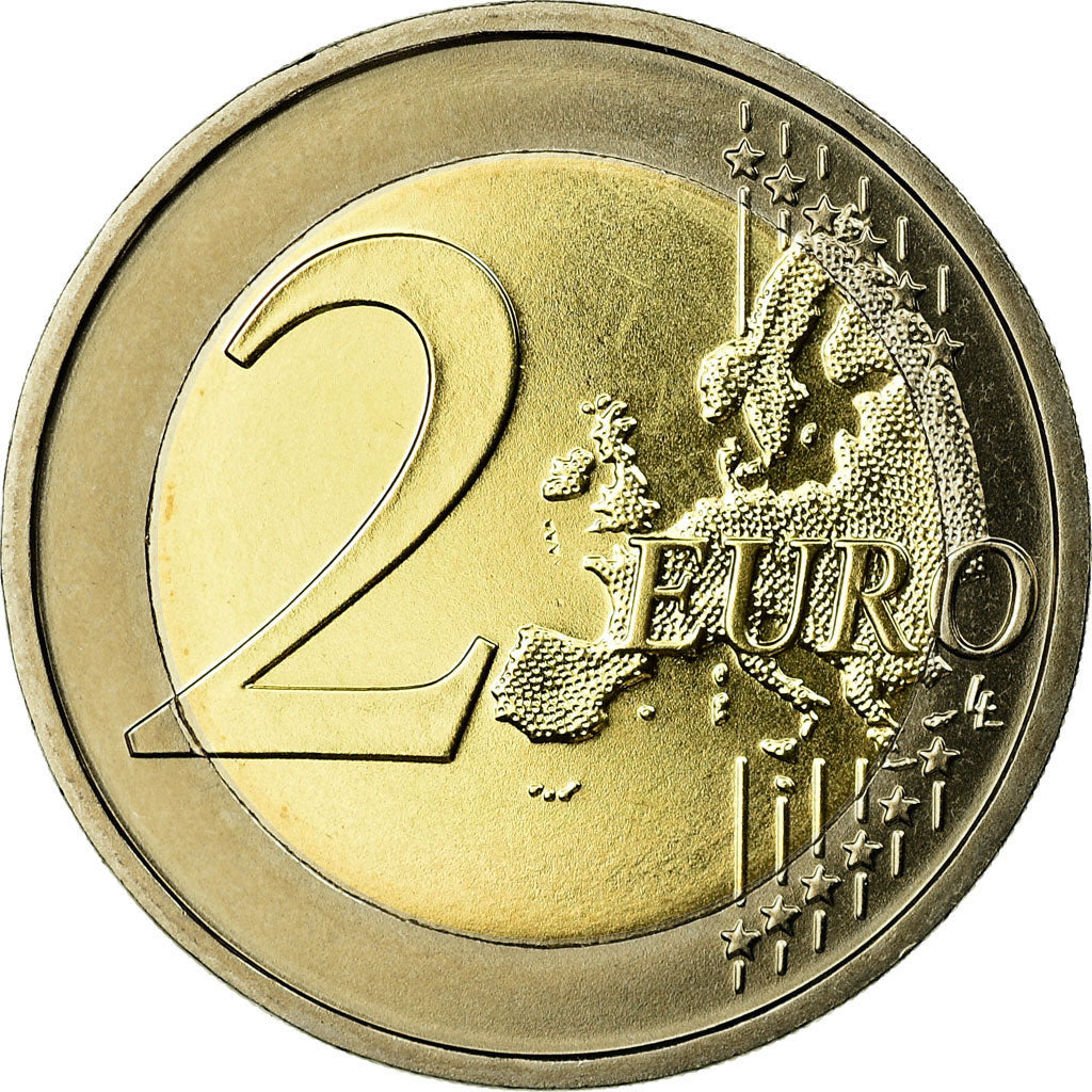 GERMANY - FEDERAL REPUBLIC, 2 Euro, 2008, MS(63), Bi-Metallic, KM:258