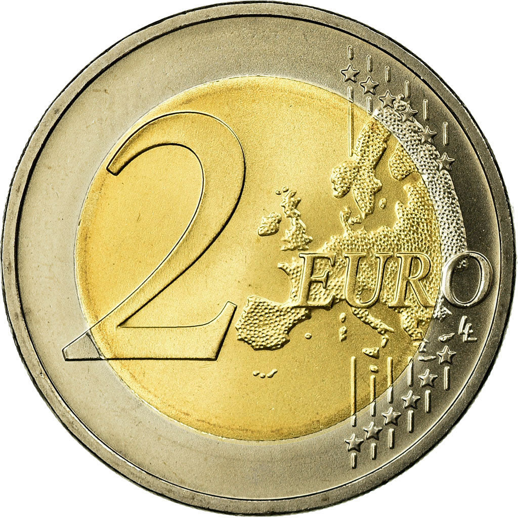 GERMANIA - REPUBBLICA FEDERALE, 2 Euro, Cathédrale d'Hambourg, 2008, SPL