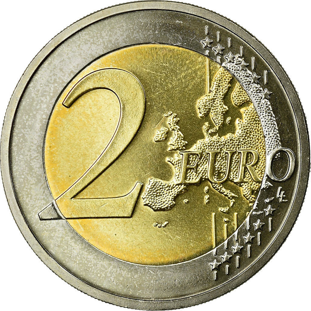 GERMANY - FEDERAL REPUBLIC, 2 Euro, BAYERN, 2012, MS(63), Bi-Metallic, KM:305