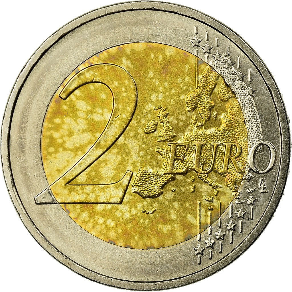GERMANY - FEDERAL REPUBLIC, 2 Euro, BAYERN, 2012, VF(30-35), Bi-Metallic, KM:305