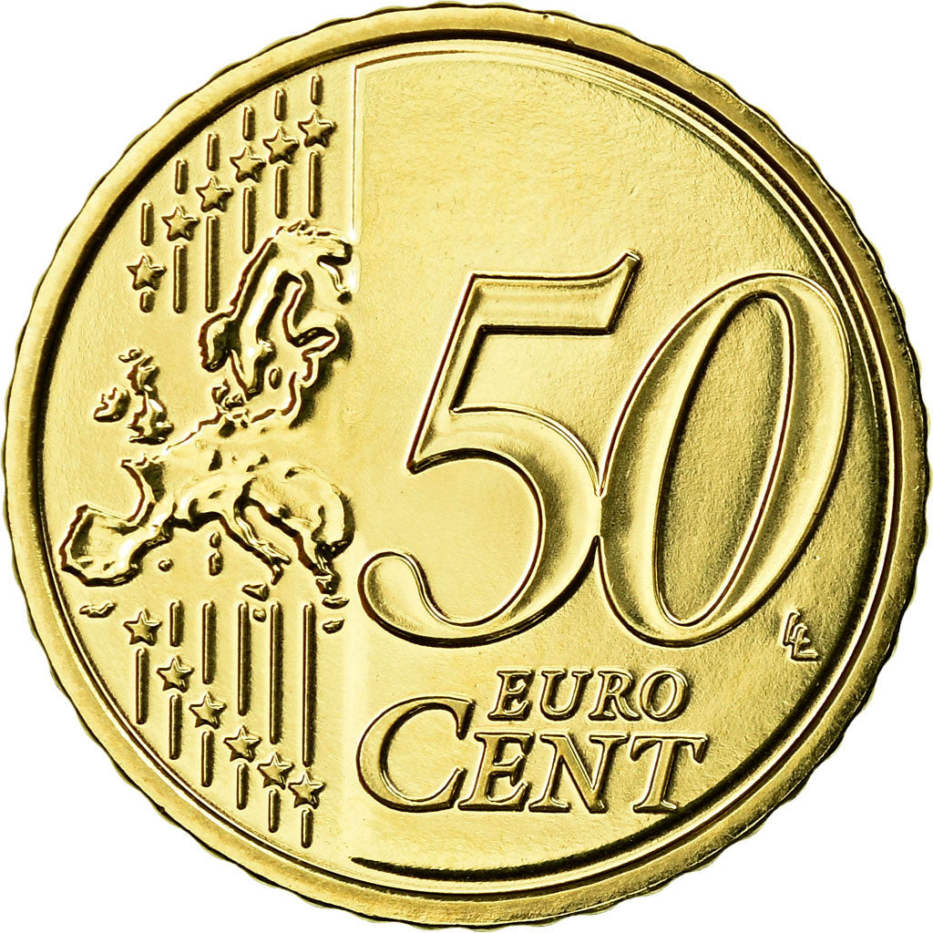 Portugal, 50 Euro Cent, 2016, MS(65-70), Brass