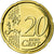 Portugal, 20 Euro Cent, 2016, MS(65-70), Latão