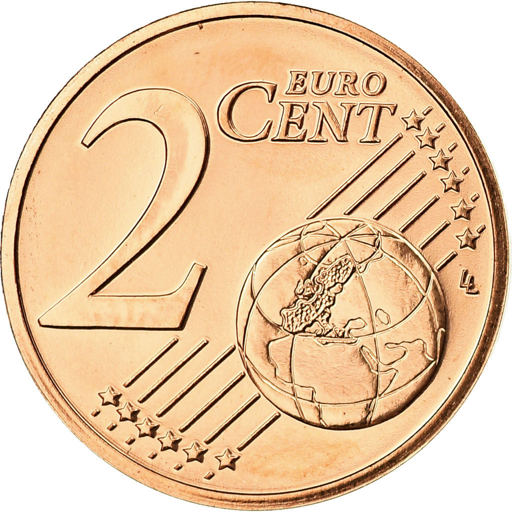 Portugal, 2 Euro Cent, 2016, MS(65-70), Copper Plated Steel