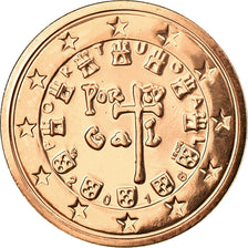 Portugal, Euro Cent, 2016, MS(65-70), Copper Plated Steel