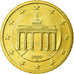 GERMANY - FEDERAL REPUBLIC, 50 Euro Cent, 2003, MS(65-70), Brass, KM:212
