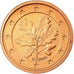 GERMANY - FEDERAL REPUBLIC, Euro Cent, 2003, MS(65-70), Copper Plated Steel
