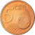 ALEMANHA - REPÚBLICA FEDERAL, 5 Euro Cent, 2003, MS(65-70), Aço Cromado a