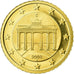 GERMANY - FEDERAL REPUBLIC, 50 Euro Cent, 2003, Proof, MS(65-70), Brass, KM:212