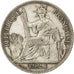 Indocina francese, 20 Cents, 1921, Paris, BB, Argento, KM:17.1, Lecompte:221