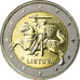 Lituania, 2 Euro, 2015, SC, Bimetálico