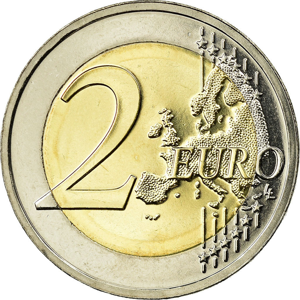 Lituania, 2 Euro, 2015, SC, Bimetálico