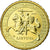 Lituania, 10 Euro Cent, 2015, SPL, Ottone