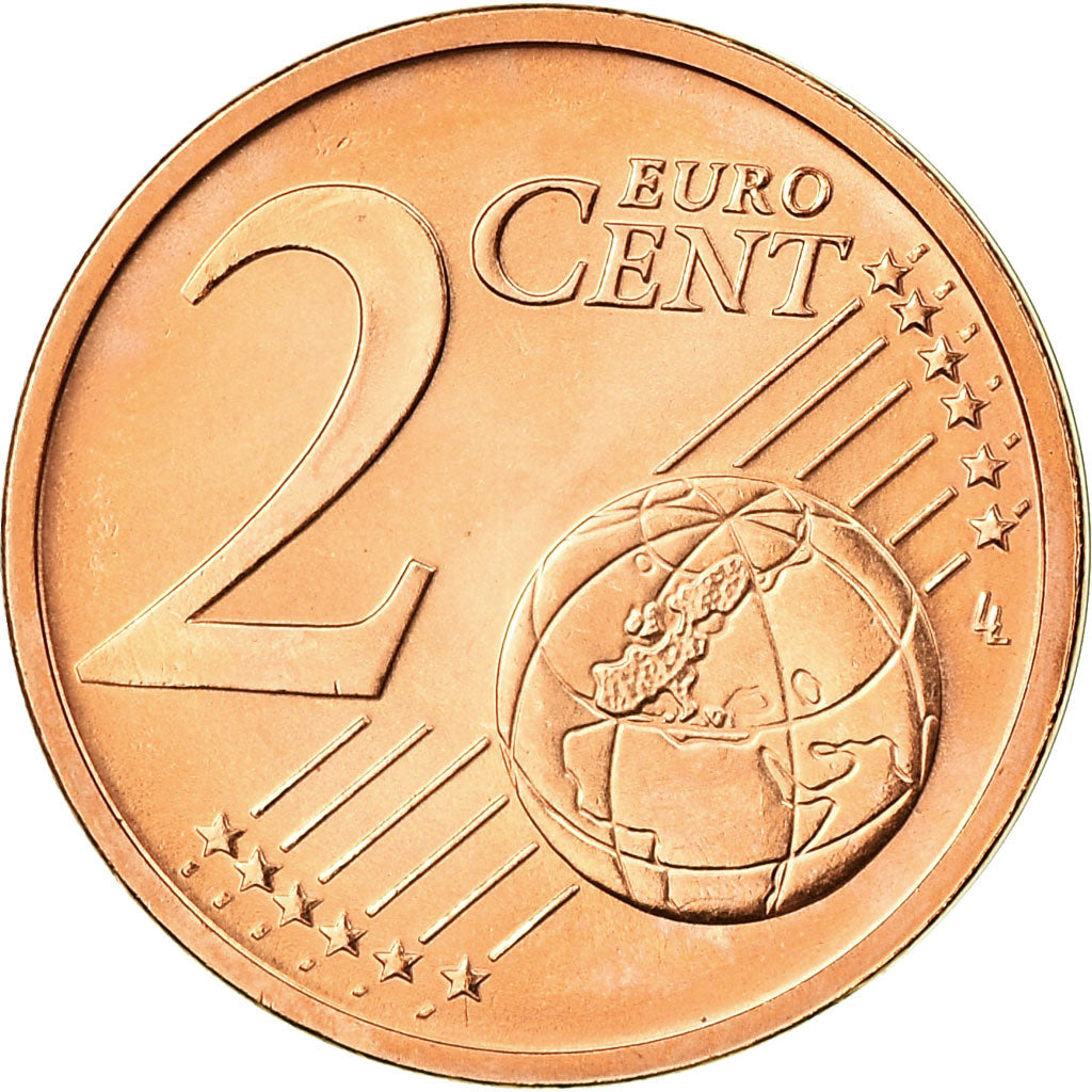 Lithuania, 2 Euro Cent, 2015, MS(63), Copper Plated Steel