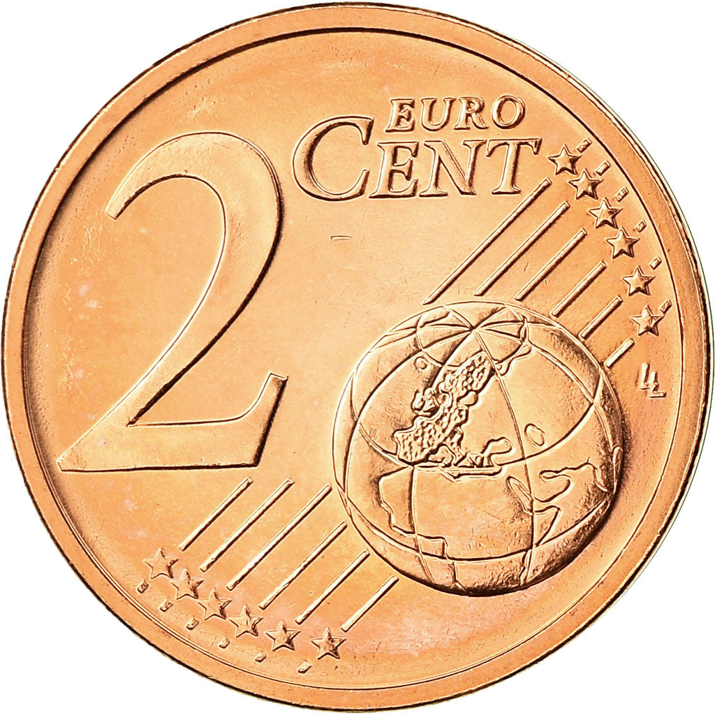 Lithuania, 2 Euro Cent, 2015, MS(63), Copper Plated Steel