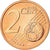 Lituânia, 2 Euro Cent, 2015, MS(63), Aço Cromado a Cobre