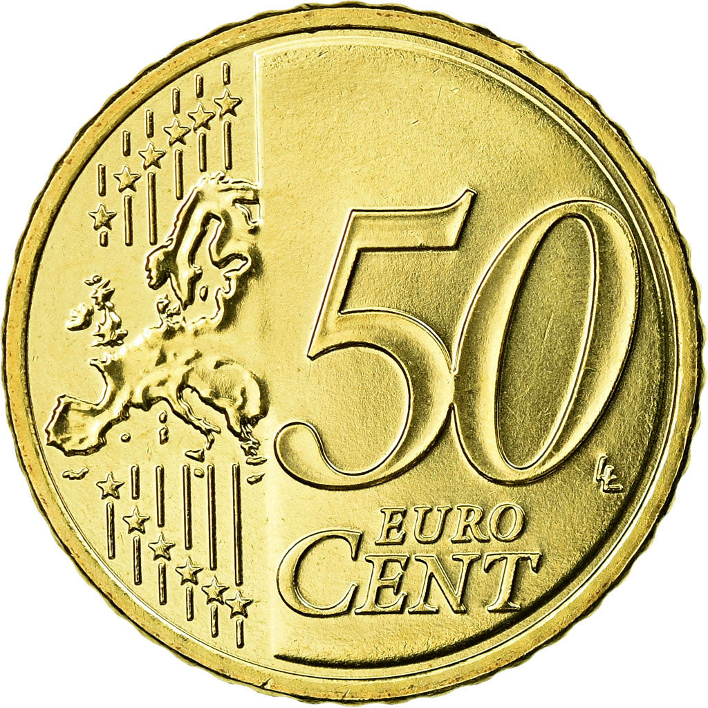 Lithuania, 50 Euro Cent, 2015, UNZ, Messing
