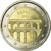 Spain, 2 Euro, Aqueduc de Ségovie, 2016, MS(63), Bi-Metallic