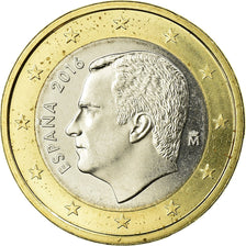 Espanha, Euro, 2016, AU(55-58), Bimetálico