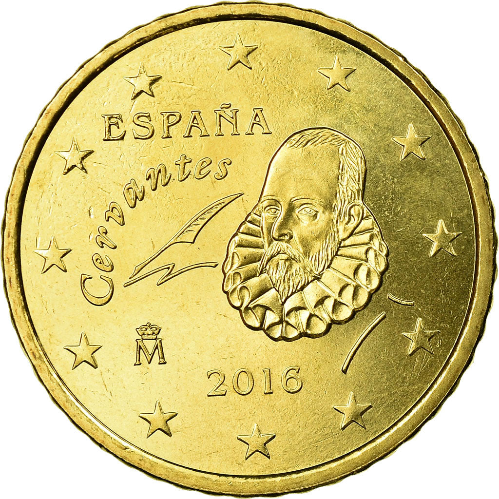 Spagna, 50 Euro Cent, 2016, SPL, Ottone