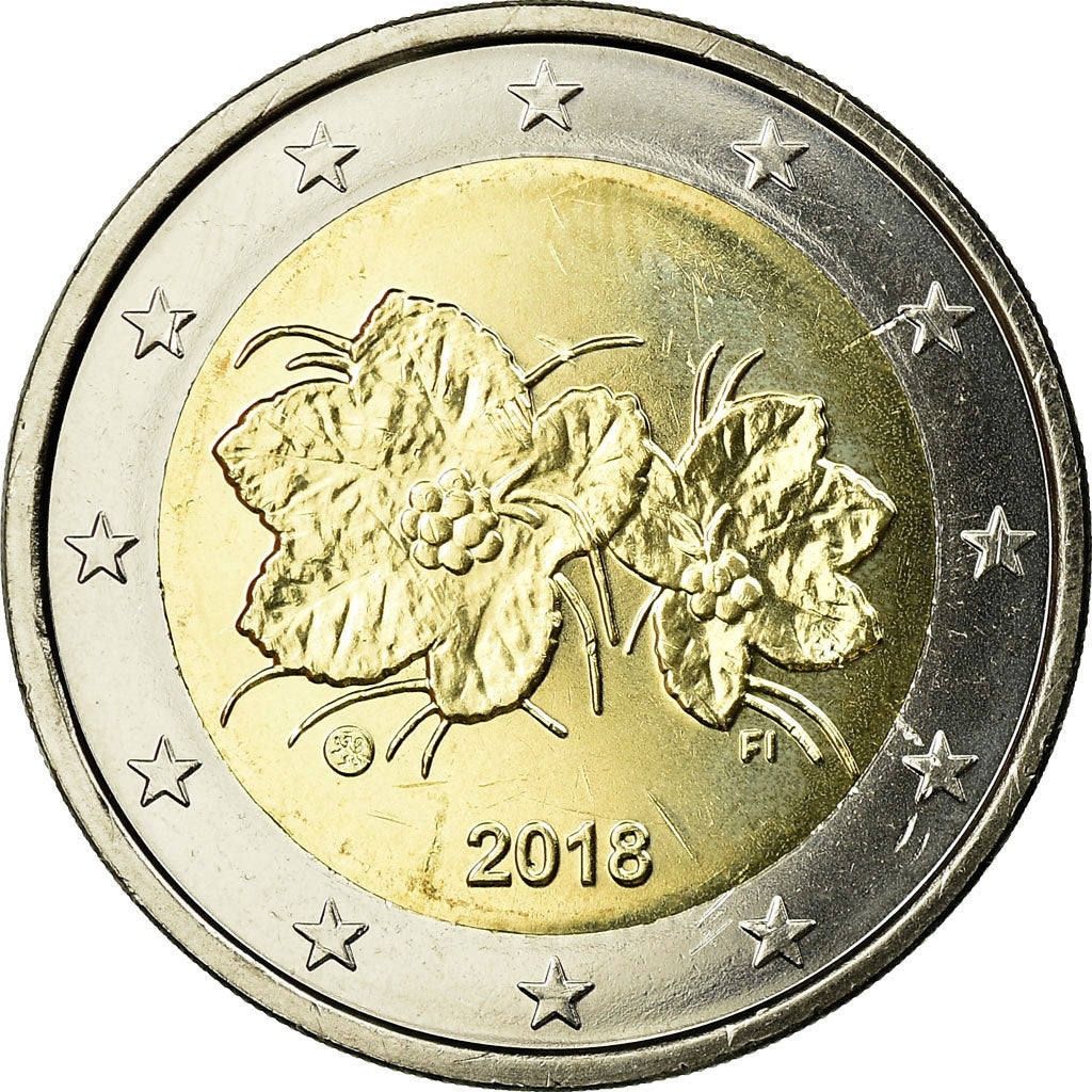 Finnland, 2 Euro, 2018, UNZ, Bi-Metallic