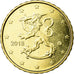 Finland, 10 Euro Cent, 2018, MS(63), Brass