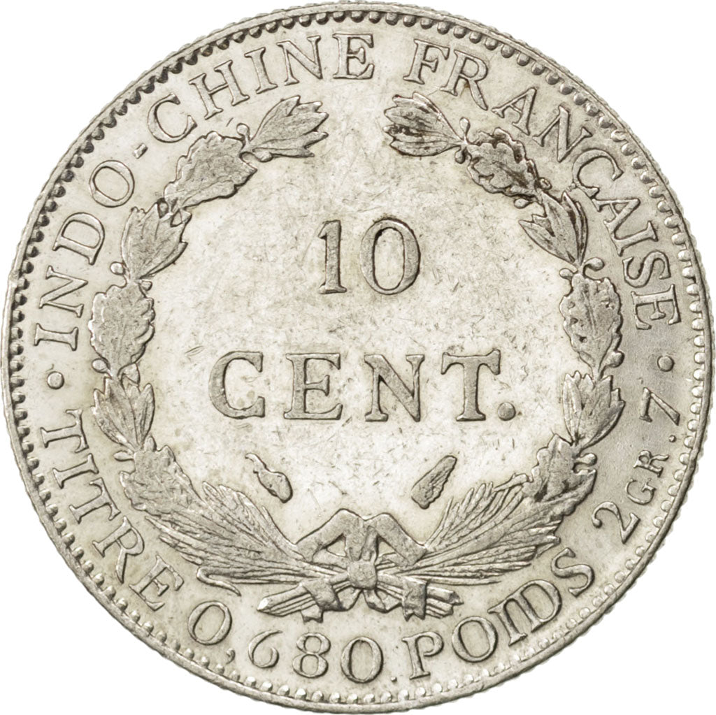 Indochine, 10 Cent 1937, KM 16.2