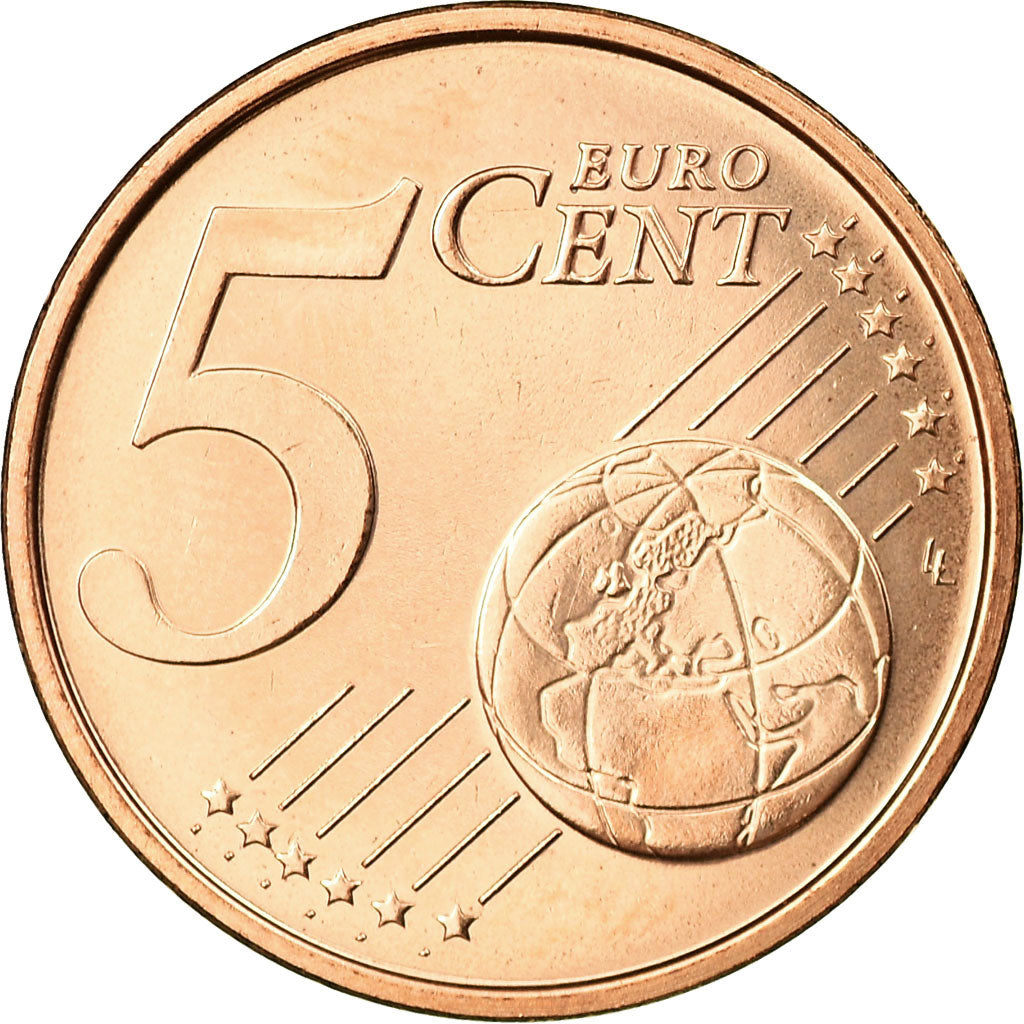Finnland, 5 Euro Cent, 2018, UNZ, Copper Plated Steel