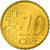 Luxemburg, 10 Euro Cent, 2003, UNZ, Messing, KM:78