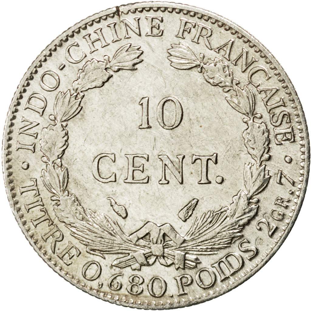 Indochine, 10 Cent 1937, KM 16.2