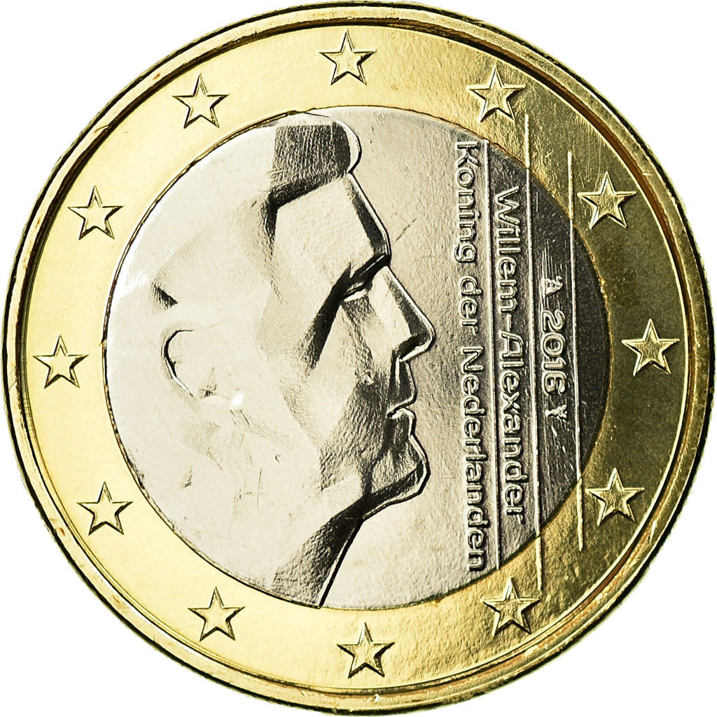 Paesi Bassi, Euro, 2016, FDC, Bi-metallico