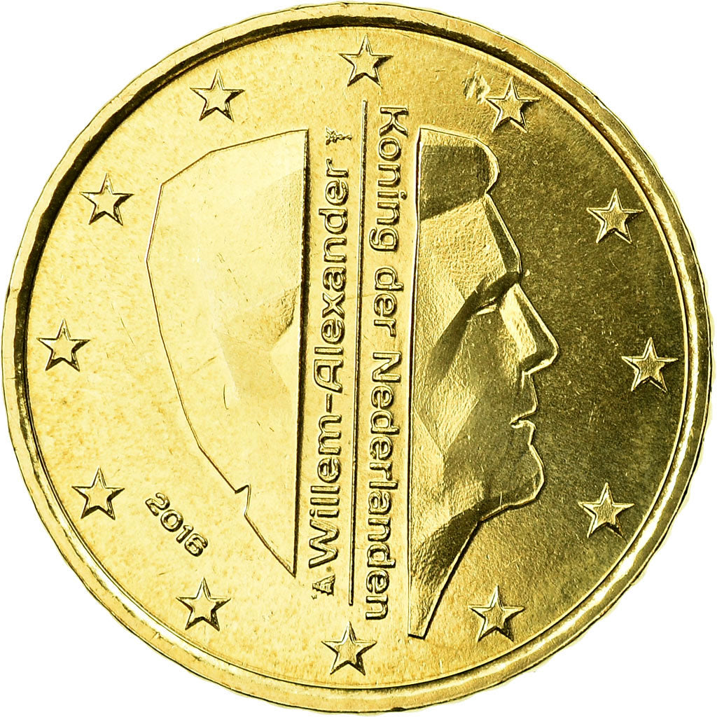 Nederland, 50 Euro Cent, 2016, FDC, Tin