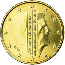 Netherlands, 10 Euro Cent, 2016, MS(65-70), Brass