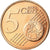 Netherlands, 5 Euro Cent, 2016, MS(65-70), Copper Plated Steel
