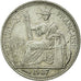 Moneda, Indochina francesa, 10 Cents, 1937, Paris, EBC, Plata, KM:16.2