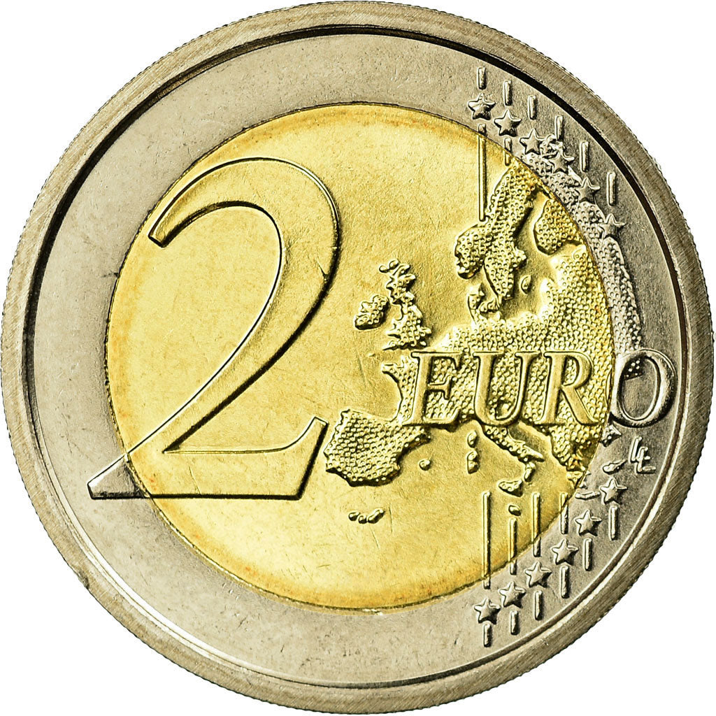 Italy, 2 Euro, Dante Alighieri, 2012, MS(65-70), Bi-Metallic, KM:251