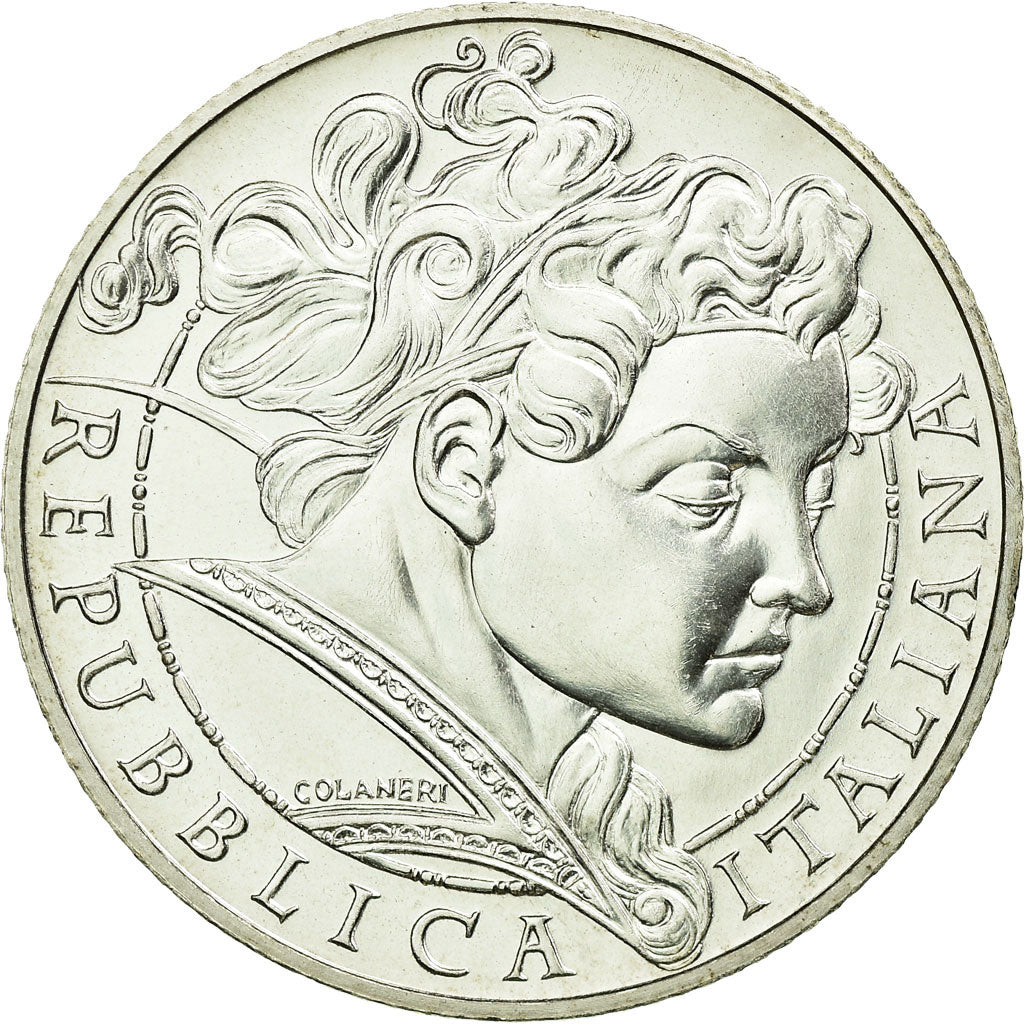Italy, 5 Euro, Chapelle Sixtine, 2012, MS(65-70), Silver, KM:359