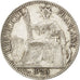 FRENCH INDO-CHINA, 10 Cents, 1923, Paris, KM #16.1, VF(30-35), Silver, Lecompte.