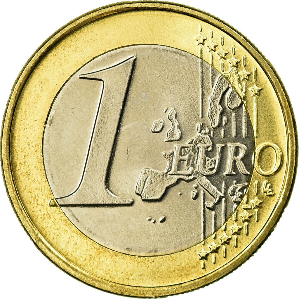 Grecia, Euro, 2002, SC, Bimetálico, KM:187